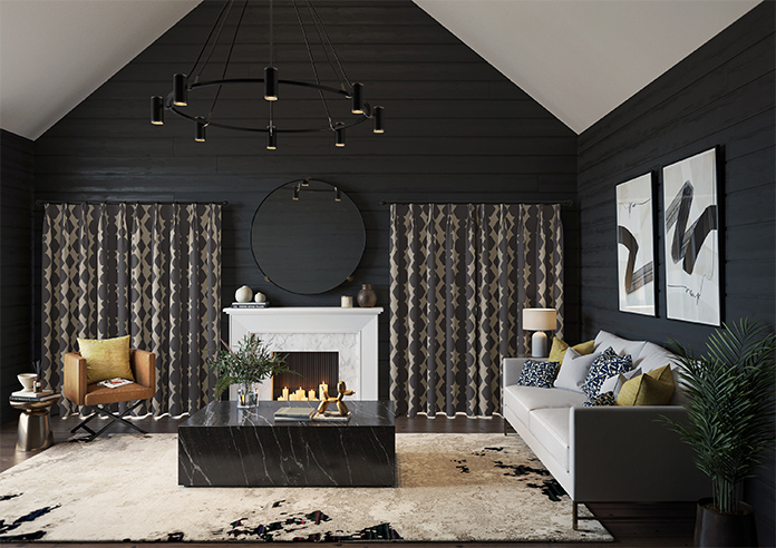 Construct, Warm Black - Made to Measure Curtains - Image 15